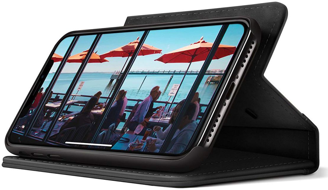 Twelve South BookBook voor iPhone XS Max Zwart afbeelding 3