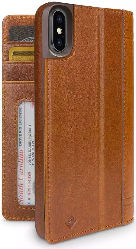 Twelve South Journal voor iPhone XS Max Bruin afbeelding 1