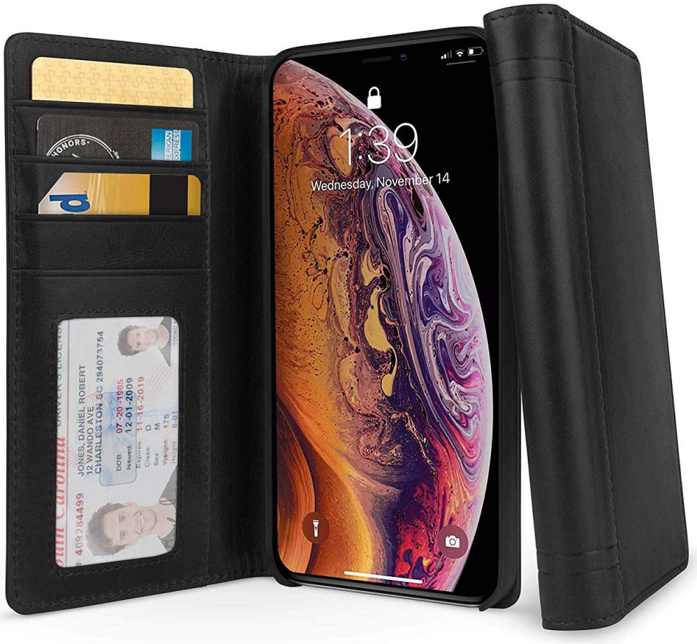 Twelve South Journal voor iPhone XS Max Zwart afbeelding 2
