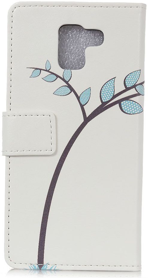 Samsung Galaxy J6 Plus Portemonnee Print Hoesje met Uil Print afbeelding 4