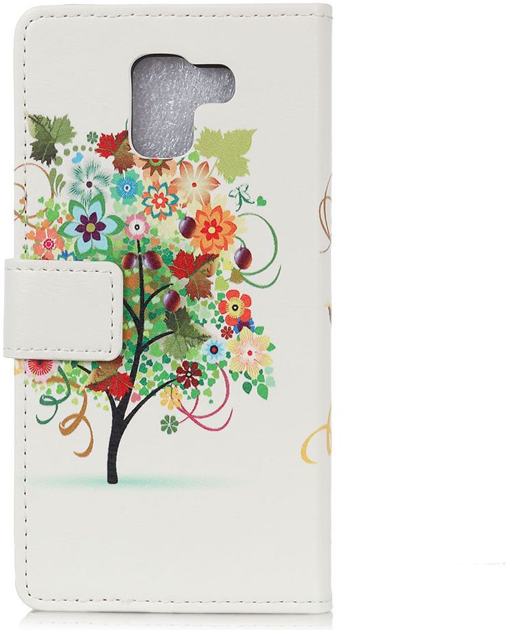 Samsung Galaxy J6 Plus Portemonnee Print Hoesje met Boom Print afbeelding 3