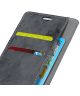 Samsung Galaxy J6 Plus Vintage Wallet Case Hoesje Grijs