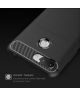 Xiaomi Redmi 6 Geborsteld TPU Hoesje Zwart