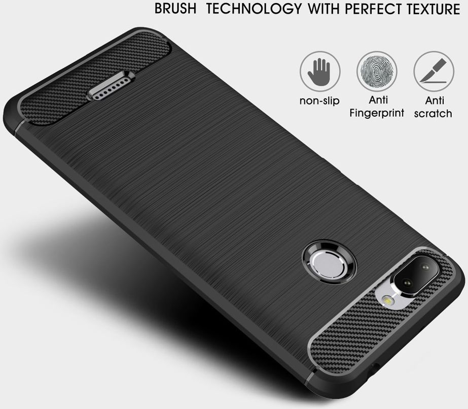 Xiaomi Redmi 6 Geborsteld TPU Hoesje Blauw afbeelding 7