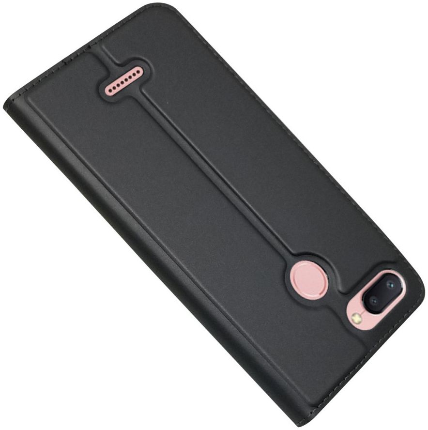 Xiaomi Redmi 6 Stijlvol Portemonnee Hoesje Zwart afbeelding 5