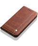 Xiaomi Redmi 6 Retro Style Wallet Flip Case Bruin