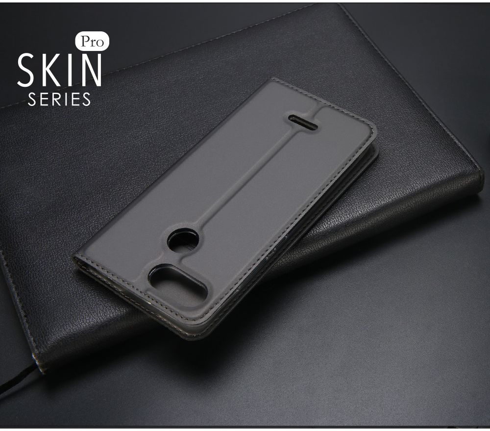 Dux Ducis Skin Pro Series Flip Hoesje Xiaomi Redmi 6 Grijs afbeelding 5
