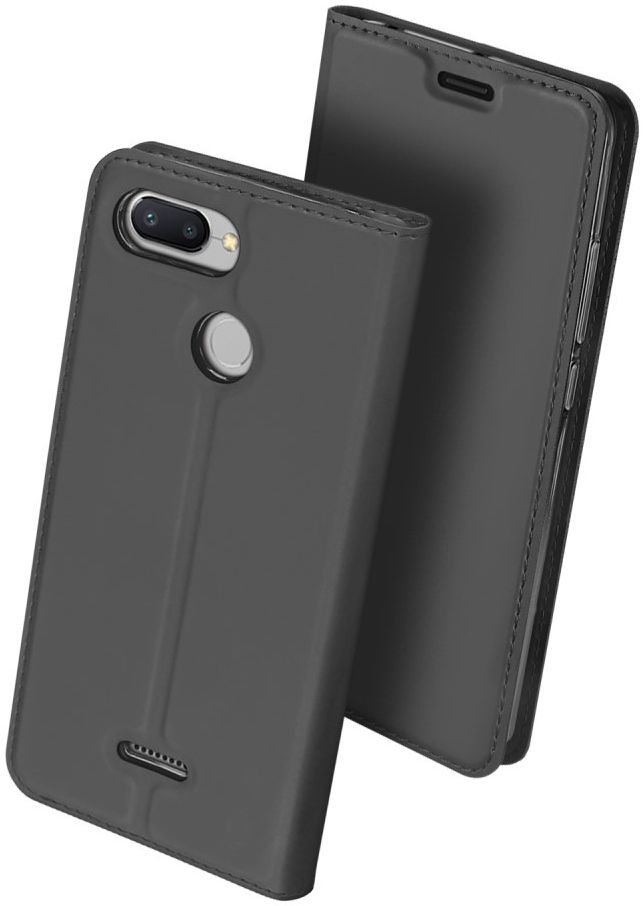 Dux Ducis Skin Pro Series Flip Hoesje Xiaomi Redmi 6 Grijs afbeelding 7