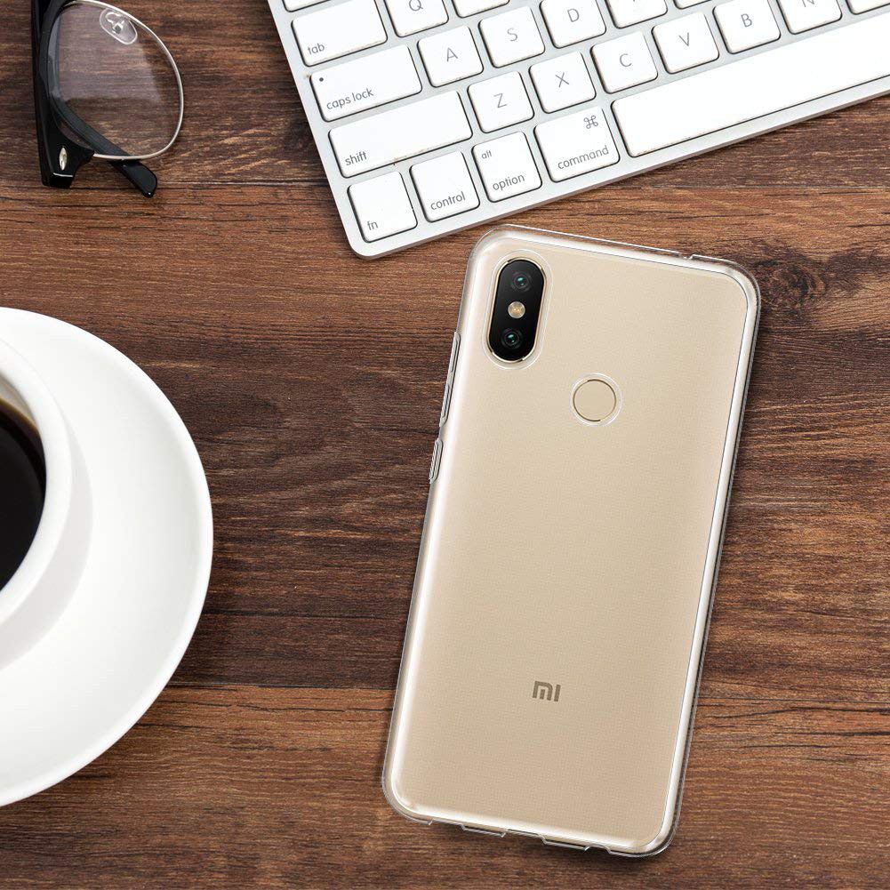 Xiaomi Mi Max 3 Hoesje Dun TPU Transparant afbeelding 2