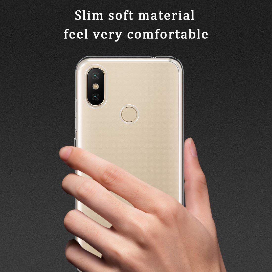 Xiaomi Mi Max 3 Hoesje Dun TPU Transparant afbeelding 5
