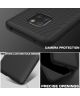 Huawei Mate 20 Pro Twill Slim Texture Back Cover Zwart