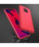 Huawei Mate 20 Pro Twill Slim Texture Back Cover Rood