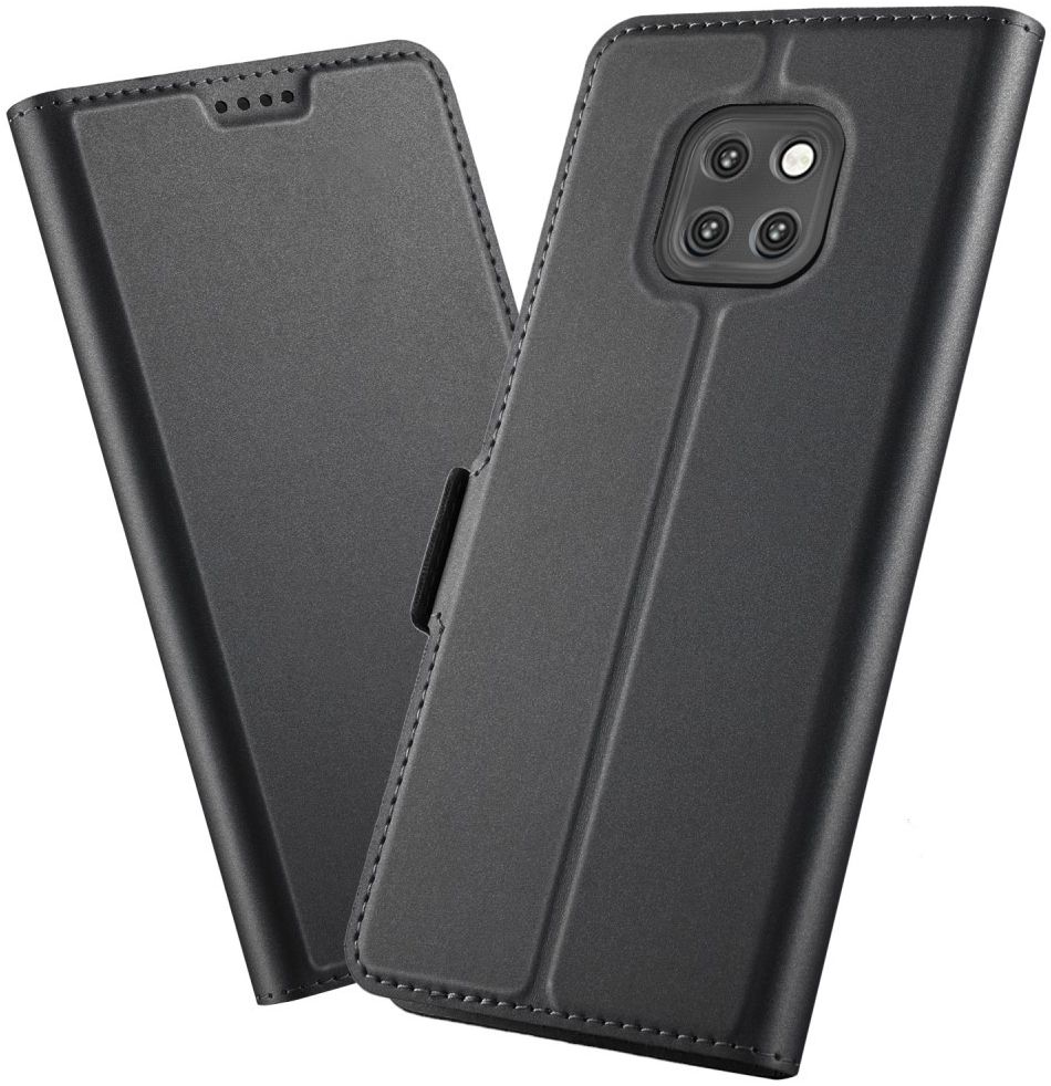 Huawei Mate 20 Pro Hoesje met Kaarthouder Zwart afbeelding 1