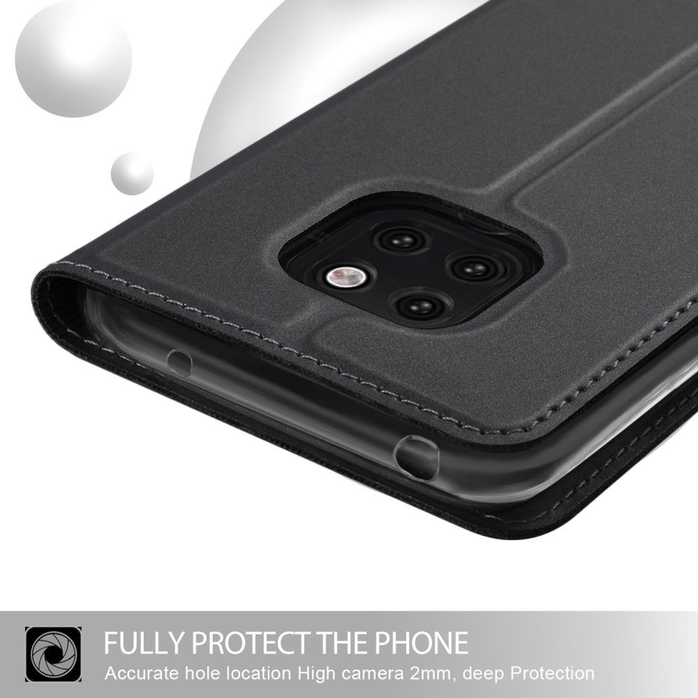 Huawei Mate 20 Pro Hoesje met Kaarthouder Zwart afbeelding 5