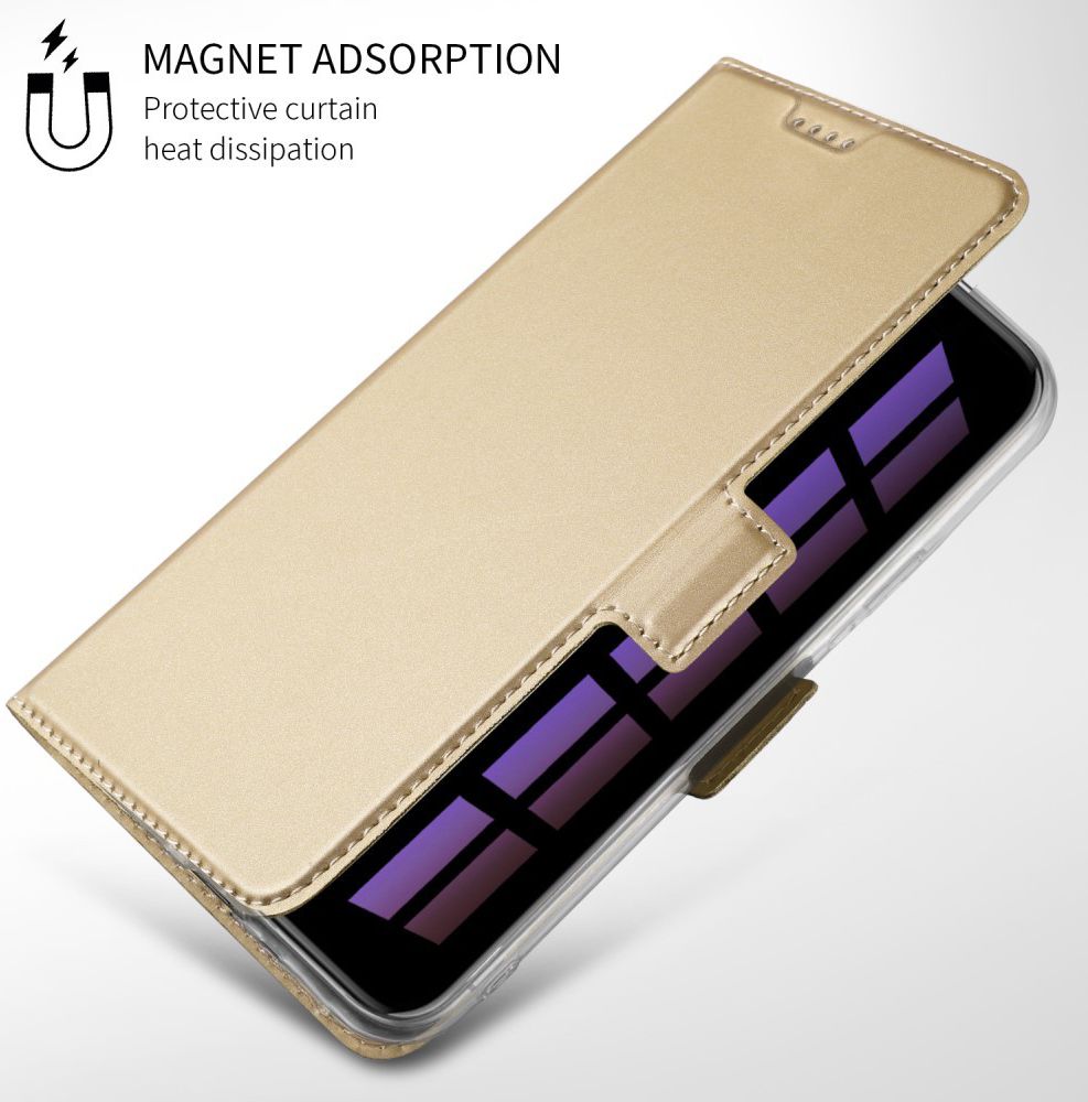 Huawei Mate 20 Pro Hoesje met Kaarthouder Goud afbeelding 7