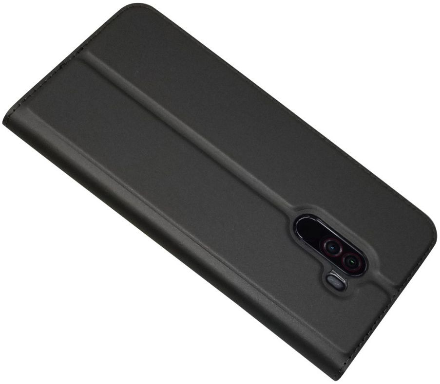 Xiaomi PocoPhone F1 Luxe Hoesje met Kaarthouder Zwart afbeelding 7