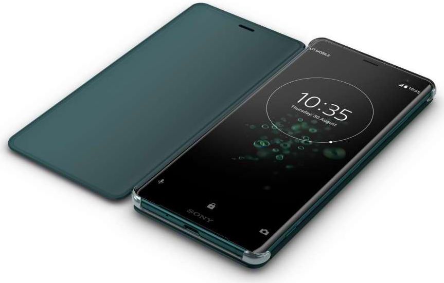 Sony Style Cover Stand SCSH70 Xperia XZ3 Green afbeelding 3