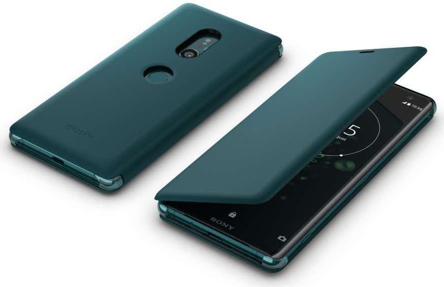 Sony Style Cover Stand SCSH70 Xperia XZ3 Green afbeelding 4