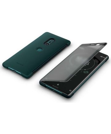 Sony Style Cover Touch Sony Xperia XZ3 Groen Hoesjes