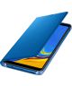 Samsung Galaxy A7 2018 Portemonnee Hoesje Blauw