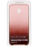 Samsung Galaxy J6 Plus Gradation Clear Cover Rood