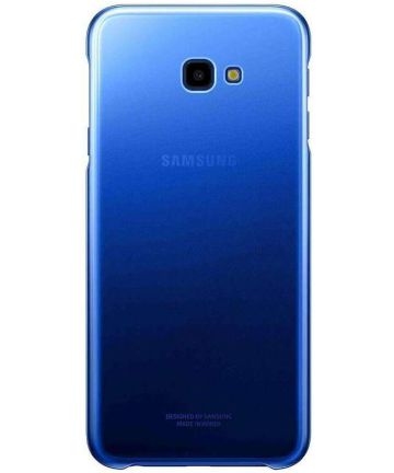 Samsung Galaxy J4 Plus 2018 Gradation Cover Blauw Hoesjes