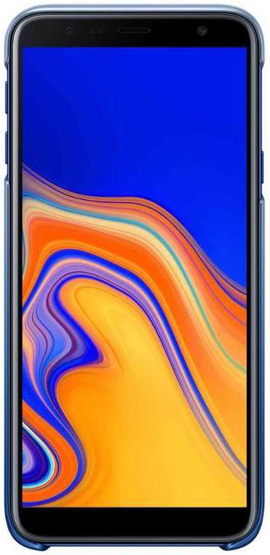 Samsung Galaxy J4 Plus 2018 Gradation Cover Blauw afbeelding 2