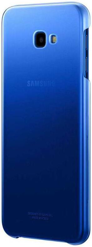 Samsung Galaxy J4 Plus 2018 Gradation Cover Blauw afbeelding 3