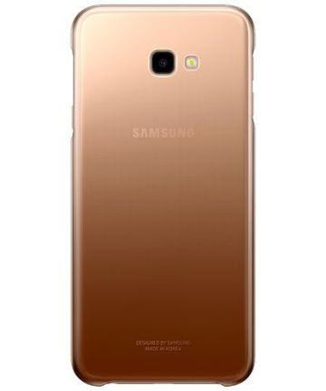 Samsung Galaxy J4 Plus 2018 Gradation Cover Goud Hoesjes