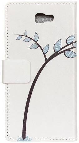 Samsung Galaxy J4 Plus Portemonnee Print Hoesje Two Owls afbeelding 3