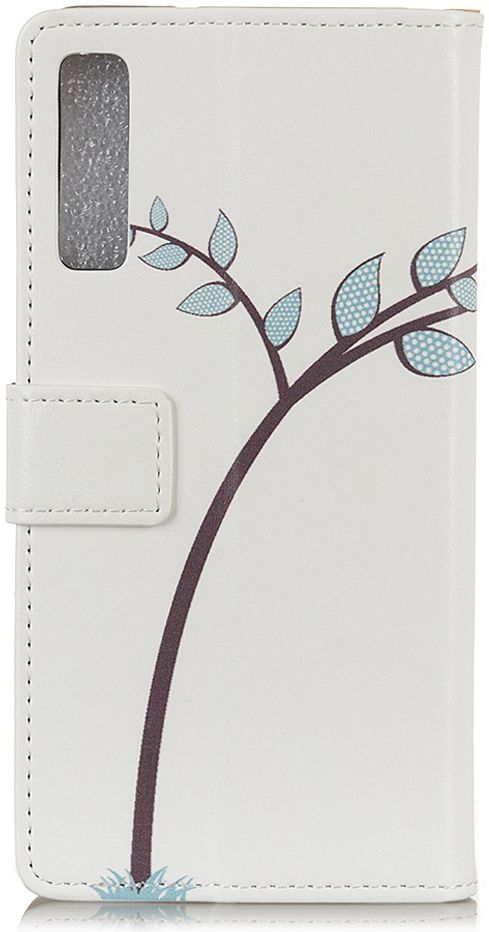 Samsung Galaxy A7 (2018) Portemonnee Print Hoesje Two Owls afbeelding 7