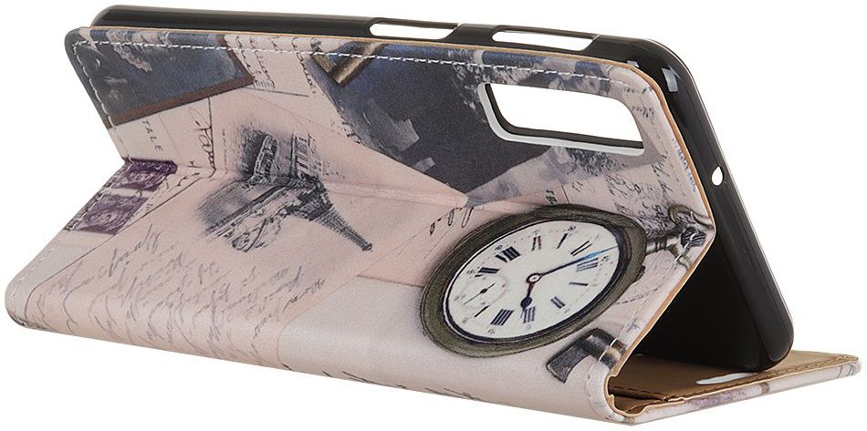 Samsung Galaxy A7 (2018) Portemonnee Print Hoesje Eiffeltoren afbeelding 11