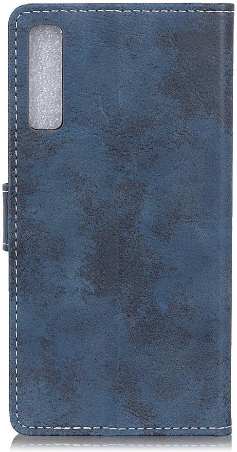 Samsung Galaxy A7 (2018) Retro Portemonnee Hoesje Blauw afbeelding 10
