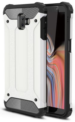 Samsung Galaxy J6 Plus Hybride Hoesje Wit afbeelding 1
