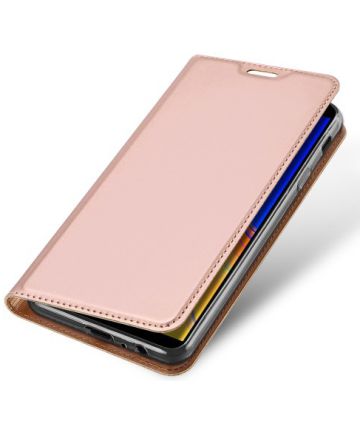 Samsung Galaxy J4 Plus (2018) Dux Ducis Portemonnee Hoesje Roze Hoesjes