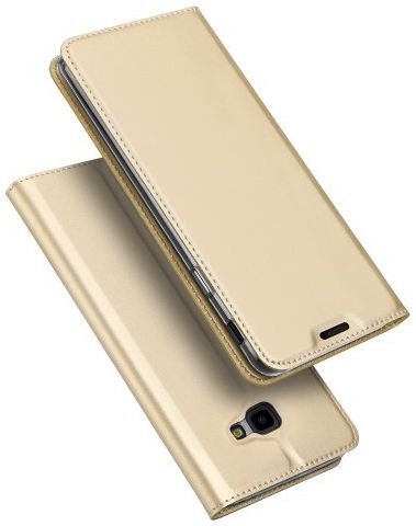 Samsung Galaxy J4 Plus (2018) Dux Ducis Portemonnee Hoesje Goud afbeelding 5