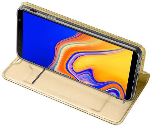 Samsung Galaxy J4 Plus (2018) Dux Ducis Portemonnee Hoesje Goud afbeelding 4