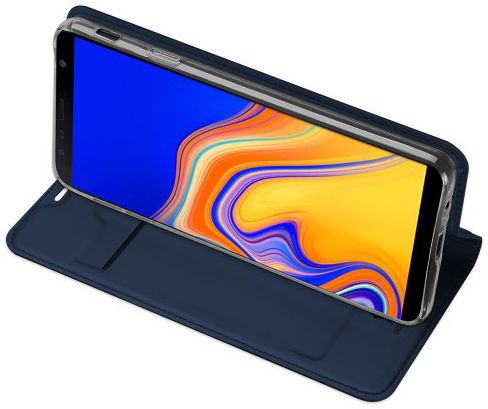 Samsung Galaxy J4 Plus (2018) Dux Ducis Portemonnee Hoesje Blauw afbeelding 4