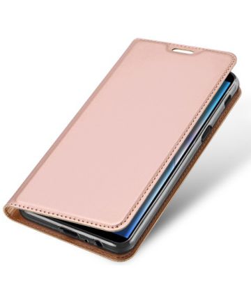 Samsung Galaxy J6 Plus (2018) Dux Ducis Portemonnee Hoesje Roze Hoesjes