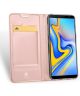 Samsung Galaxy J6 Plus (2018) Dux Ducis Portemonnee Hoesje Roze