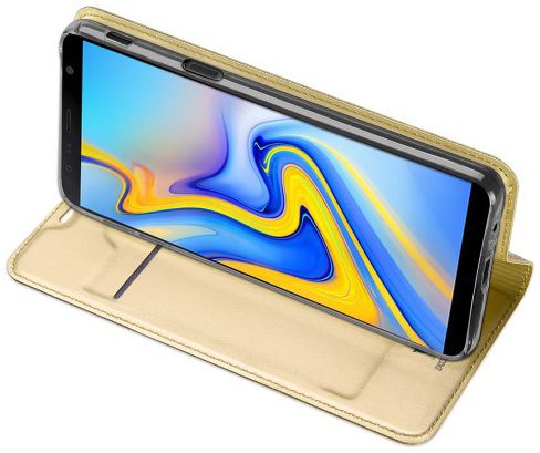 Samsung Galaxy J6 Plus (2018) Dux Ducis Portemonnee Hoesje Goud afbeelding 4
