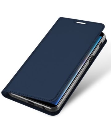 Samsung Galaxy J6 Plus (2018) Dux Ducis Portemonnee Hoesje Blauw Hoesjes