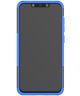 Xiaomi Pocophone F1 Robuust Hybride Hoesje Blauw