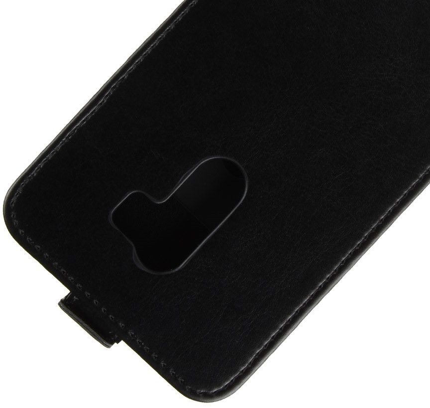 Xiaomi Pocophone F1 Verticaal Flip Hoesje Zwart afbeelding 4