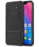 Xiaomi Pocophone F1 Hybrid Kickstand Hoesje Zwart