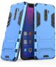 Xiaomi Pocophone F1 Hybrid Kickstand Hoesje Blauw