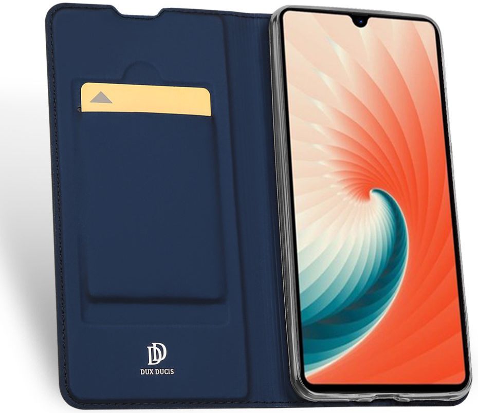 Huawei Mate 20 Dux Ducis Flip Hoesje Blauw afbeelding 2