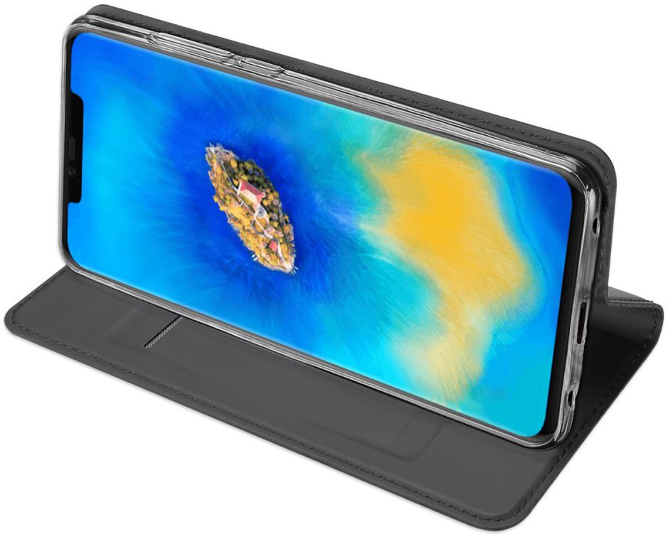Dux Ducis Book Case Huawei Mate 20 Pro Hoesje Grijs afbeelding 4