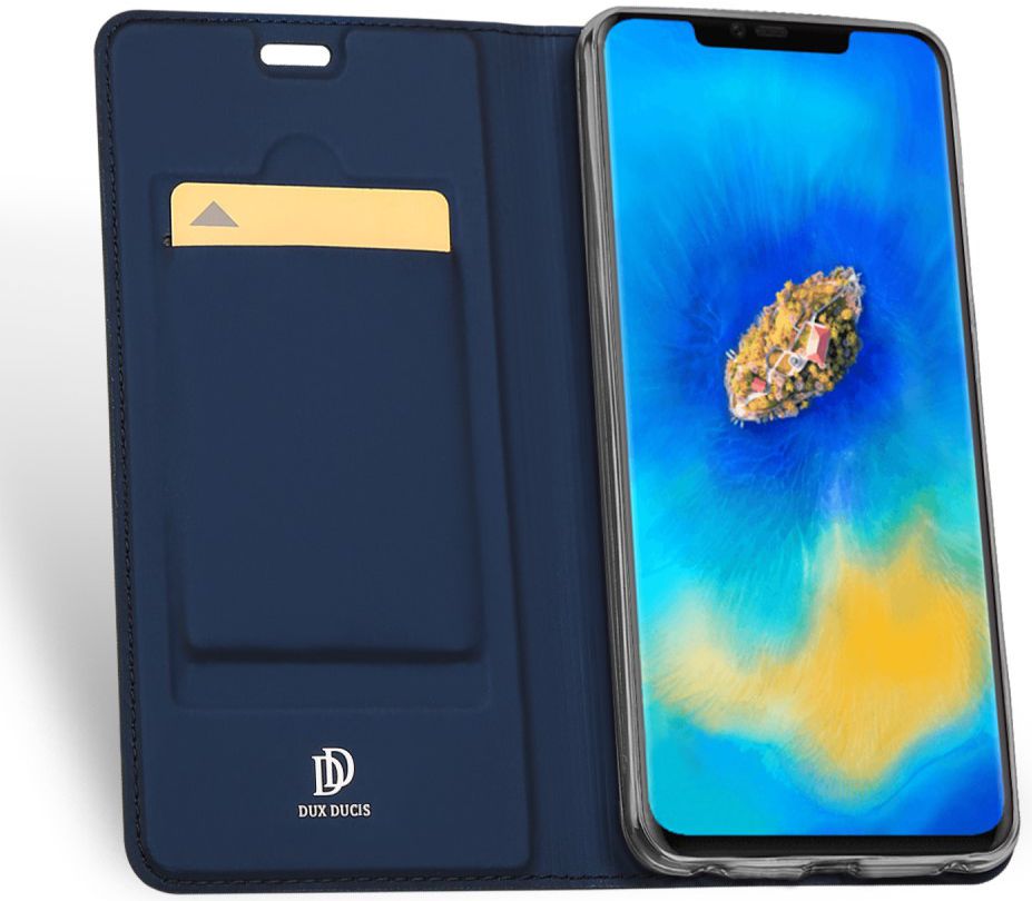 Dux Ducis Book Case Huawei Mate 20 Pro Hoesje Blauw afbeelding 2