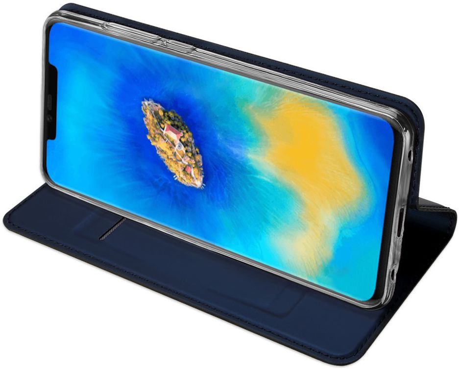 Dux Ducis Book Case Huawei Mate 20 Pro Hoesje Blauw afbeelding 4